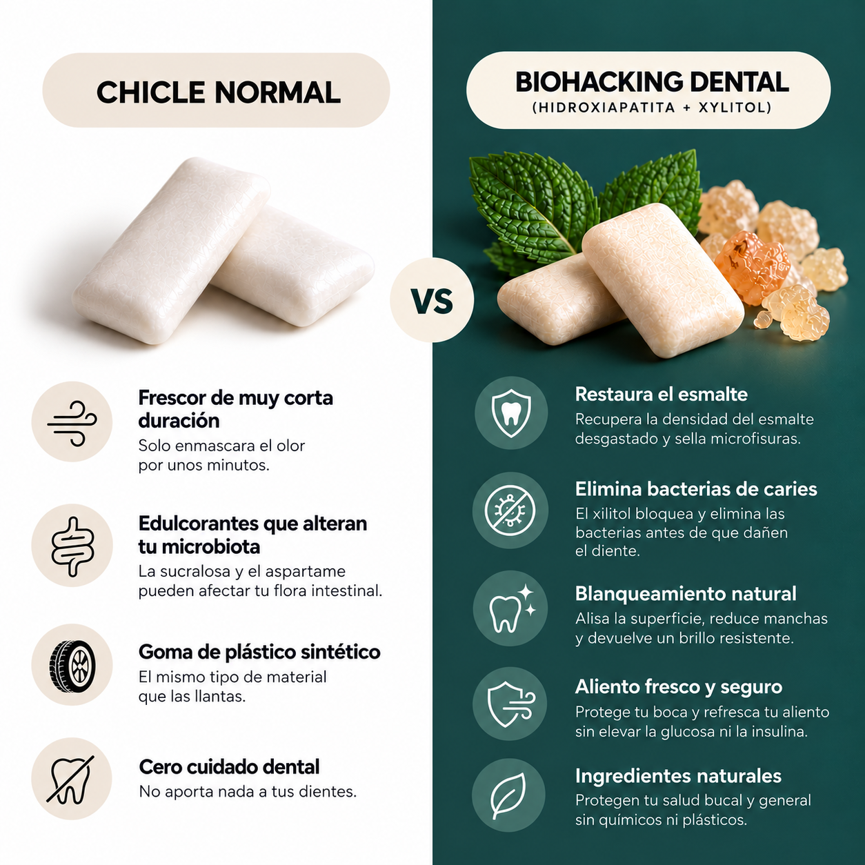 Biohacking dental